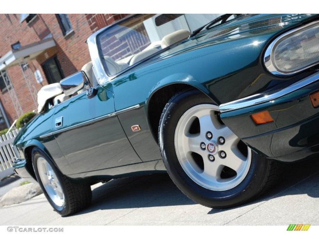 1995 XJ XJS Convertible - British Racing Green / Ivory photo #144