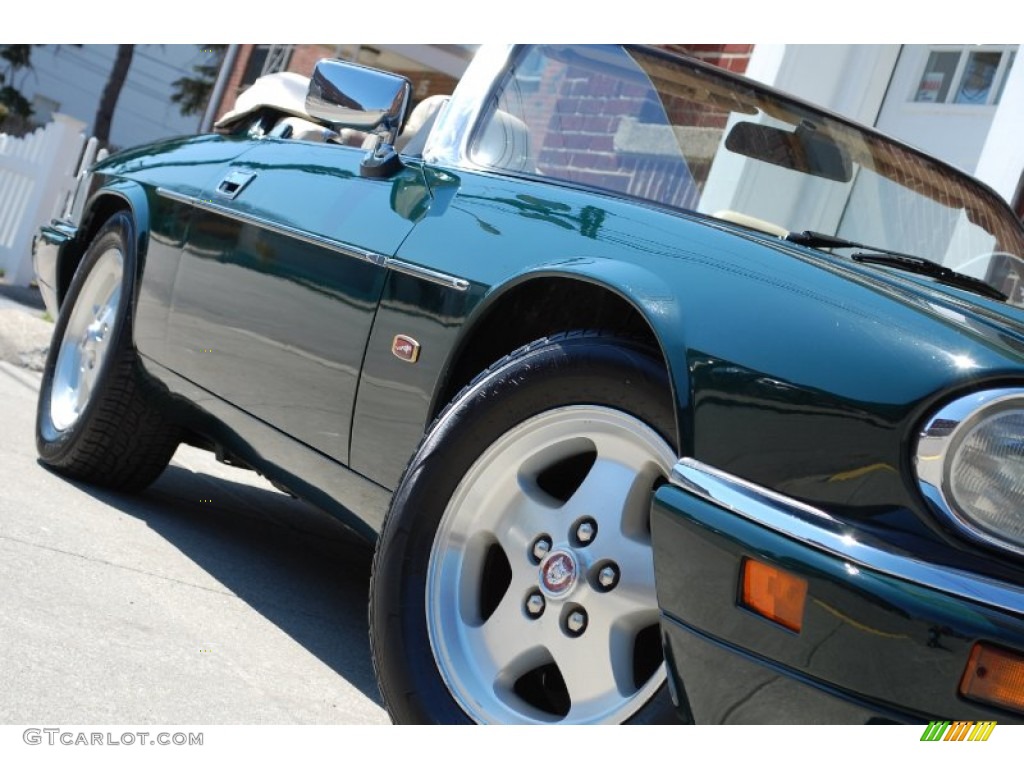 1995 XJ XJS Convertible - British Racing Green / Ivory photo #145