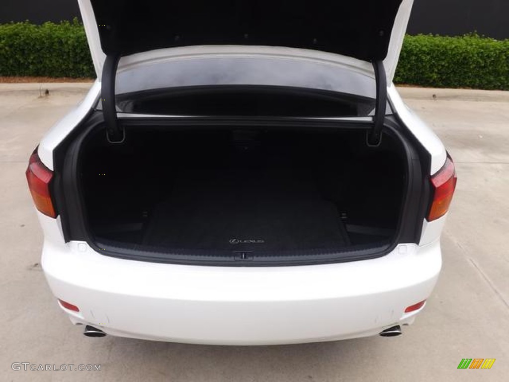 2008 IS 250 - Starfire White Pearl / Black photo #7