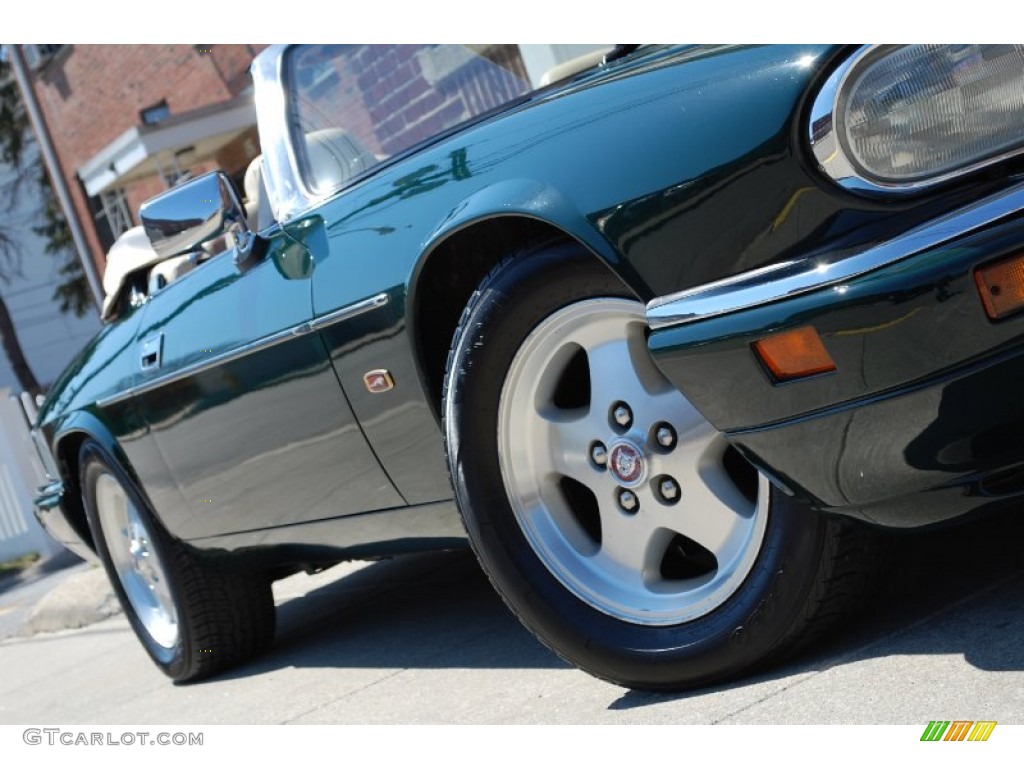 1995 XJ XJS Convertible - British Racing Green / Ivory photo #146