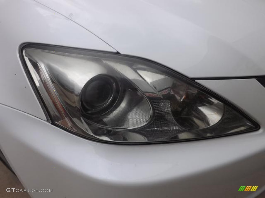 2008 IS 250 - Starfire White Pearl / Black photo #9