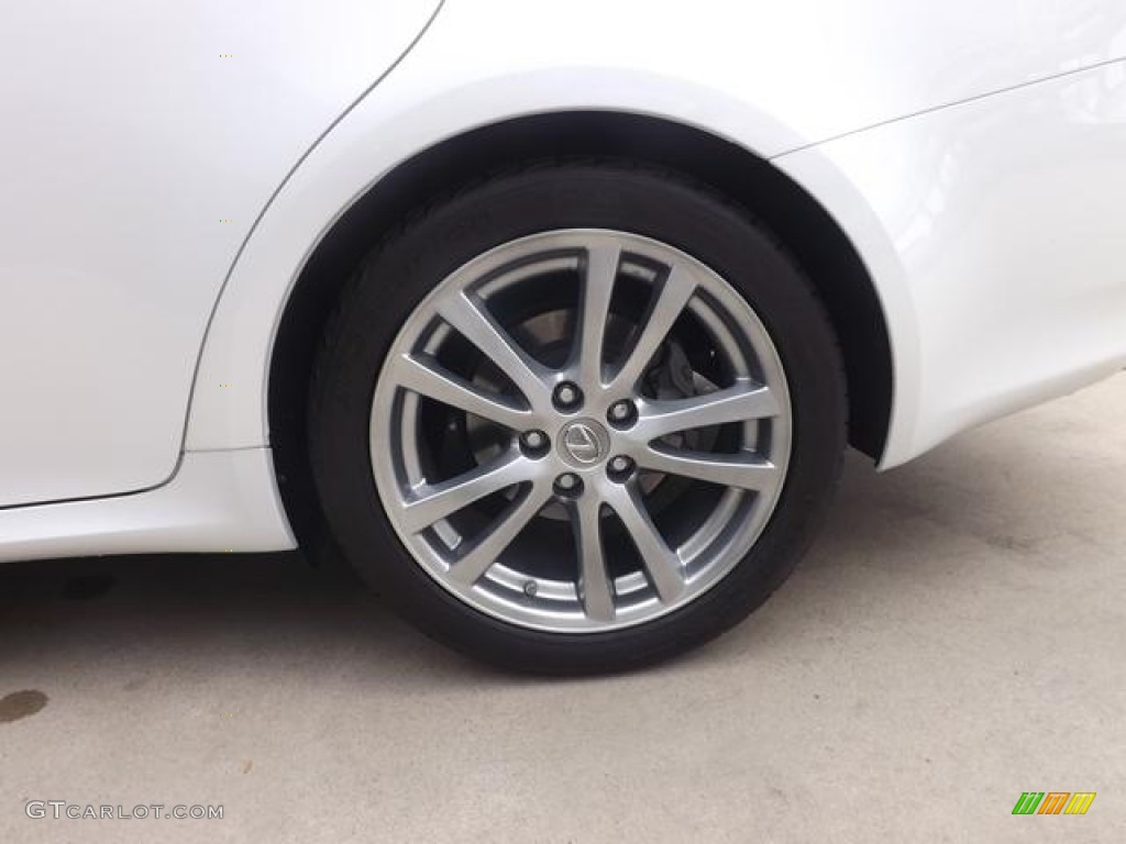 2008 IS 250 - Starfire White Pearl / Black photo #11