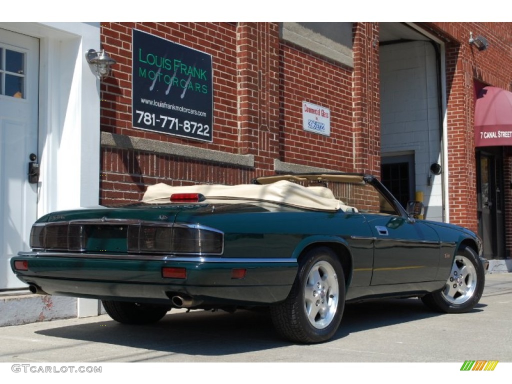 1995 XJ XJS Convertible - British Racing Green / Ivory photo #151