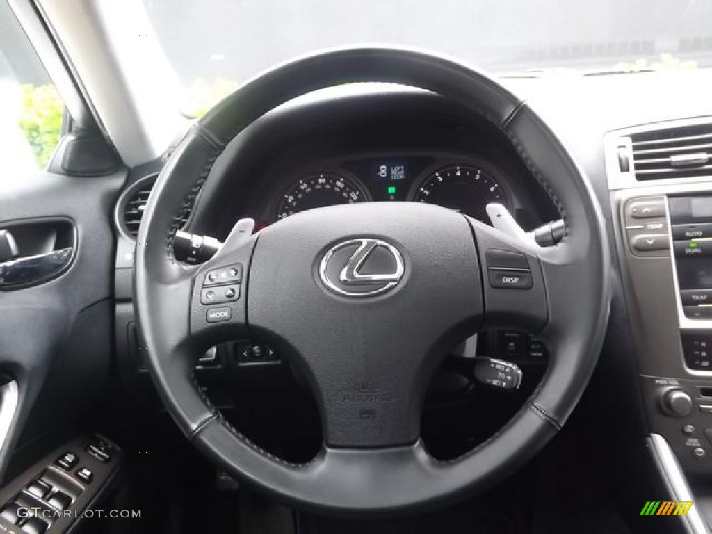 2008 IS 250 - Starfire White Pearl / Black photo #14