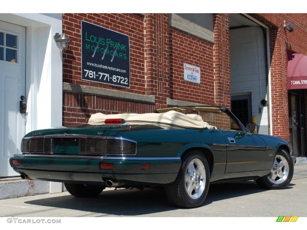 1995 XJ XJS Convertible - British Racing Green / Ivory photo #152