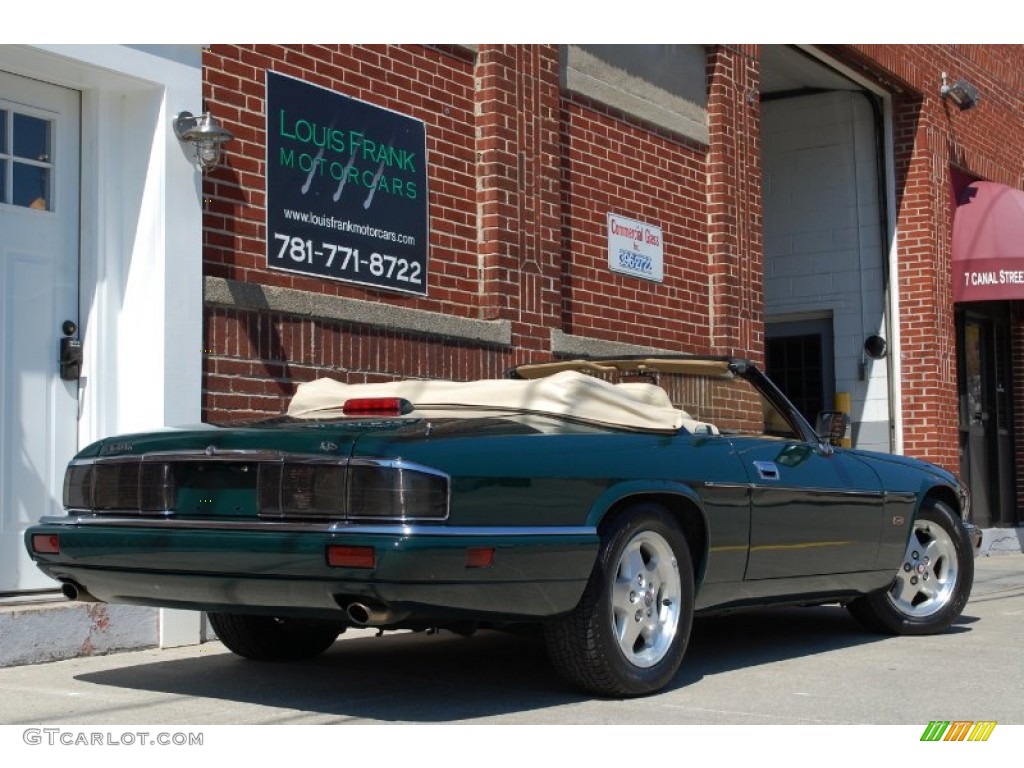 1995 XJ XJS Convertible - British Racing Green / Ivory photo #153