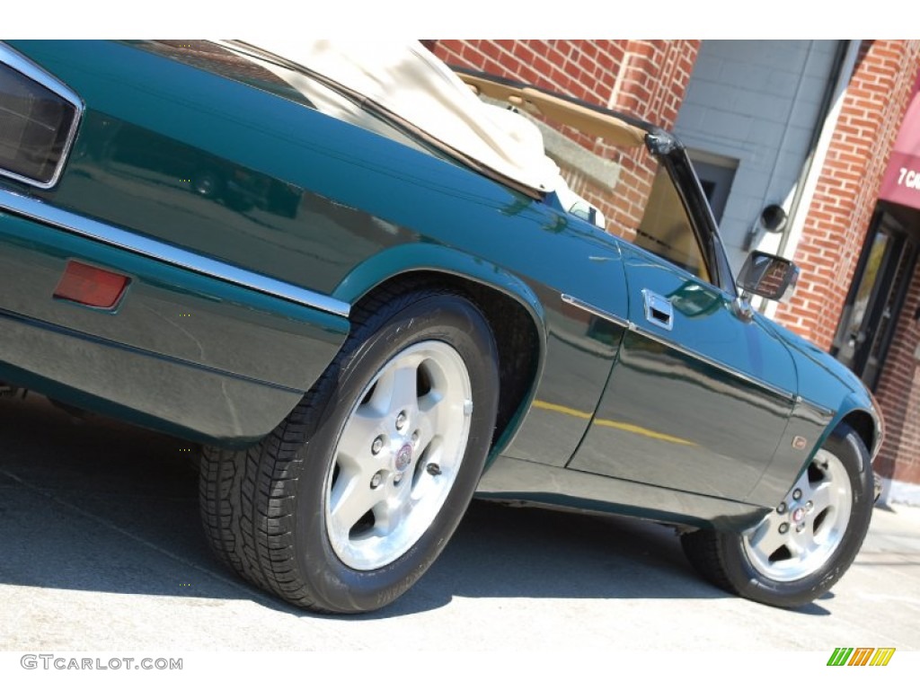 1995 XJ XJS Convertible - British Racing Green / Ivory photo #155