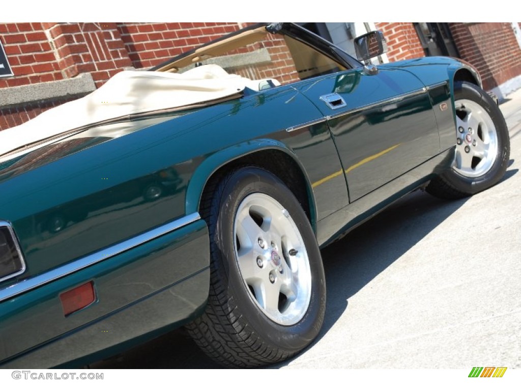 1995 XJ XJS Convertible - British Racing Green / Ivory photo #156