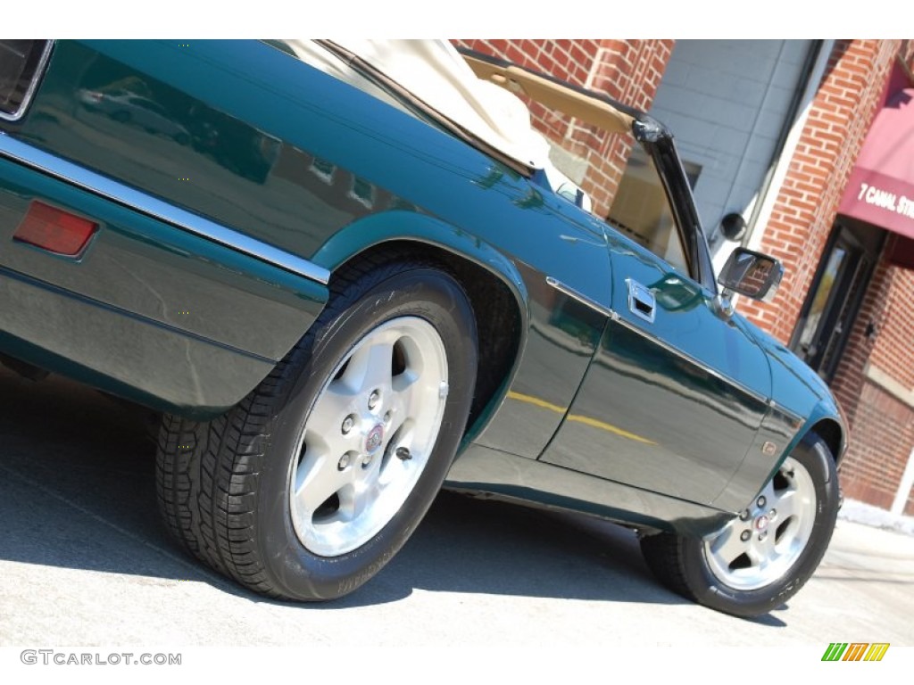 1995 XJ XJS Convertible - British Racing Green / Ivory photo #157