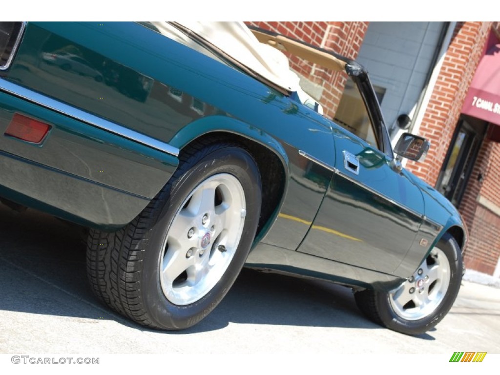 1995 XJ XJS Convertible - British Racing Green / Ivory photo #158