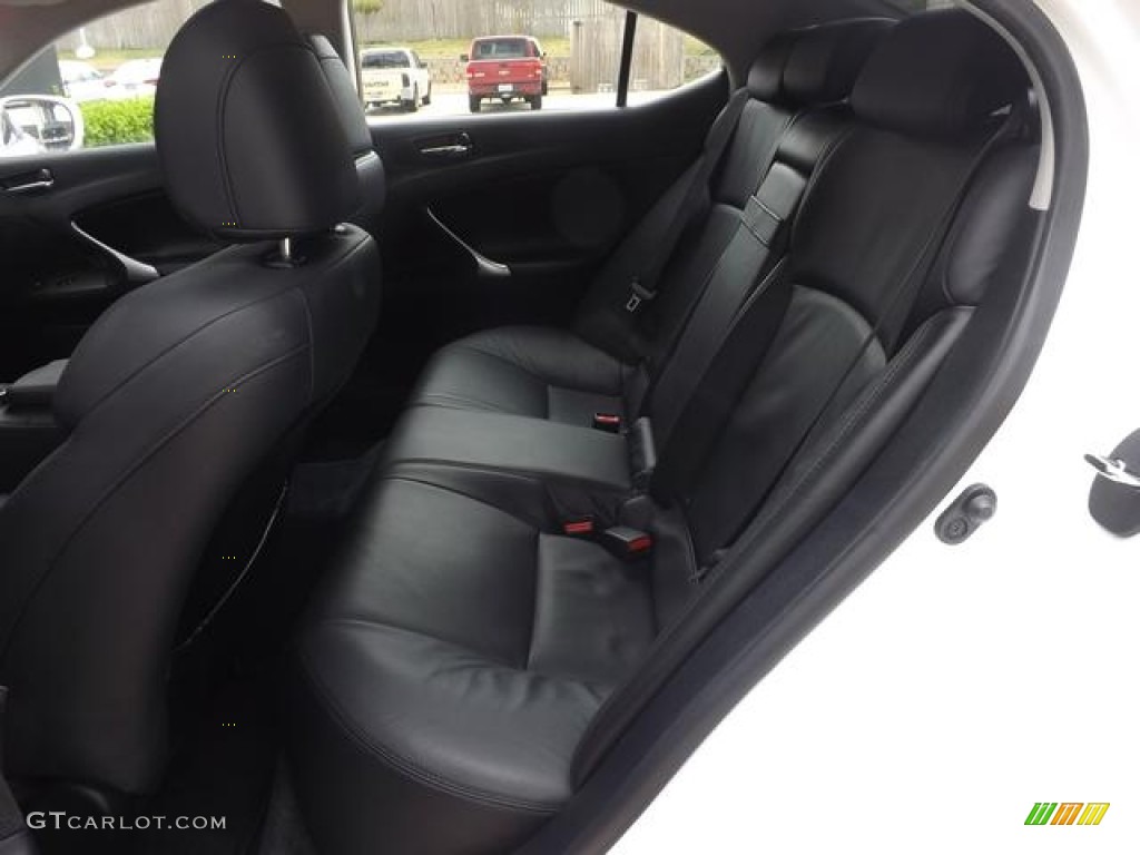 2008 IS 250 - Starfire White Pearl / Black photo #29