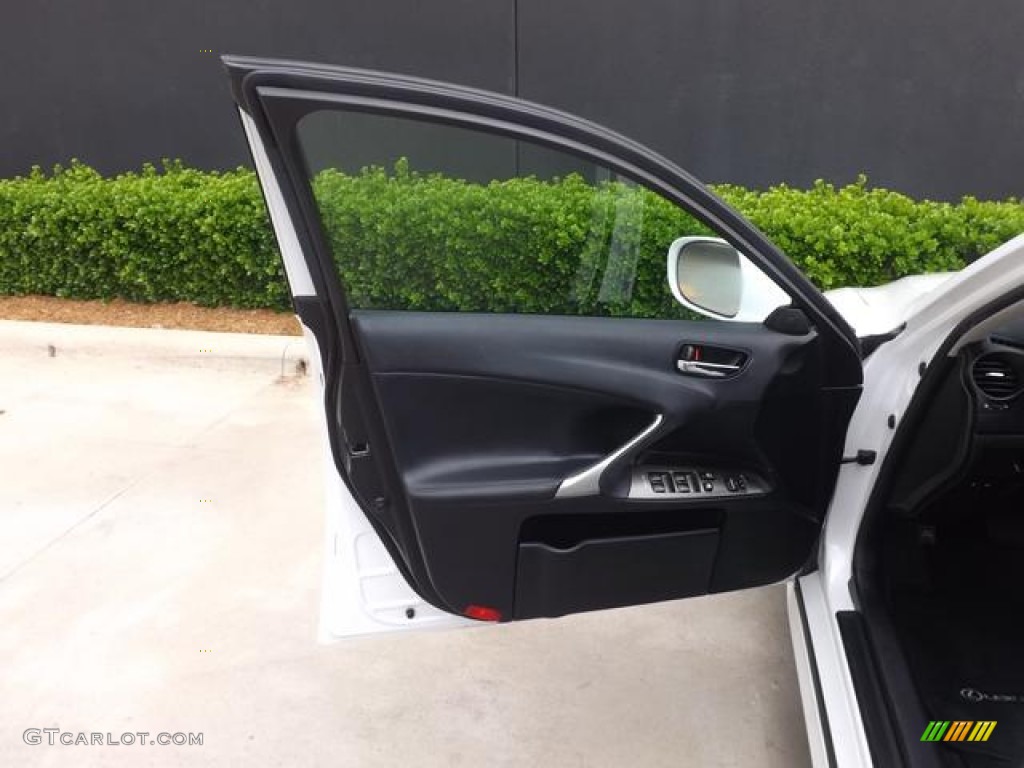 2008 IS 250 - Starfire White Pearl / Black photo #30