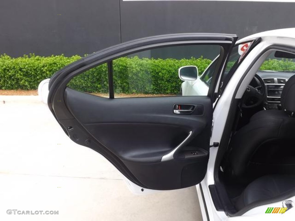 2008 IS 250 - Starfire White Pearl / Black photo #32