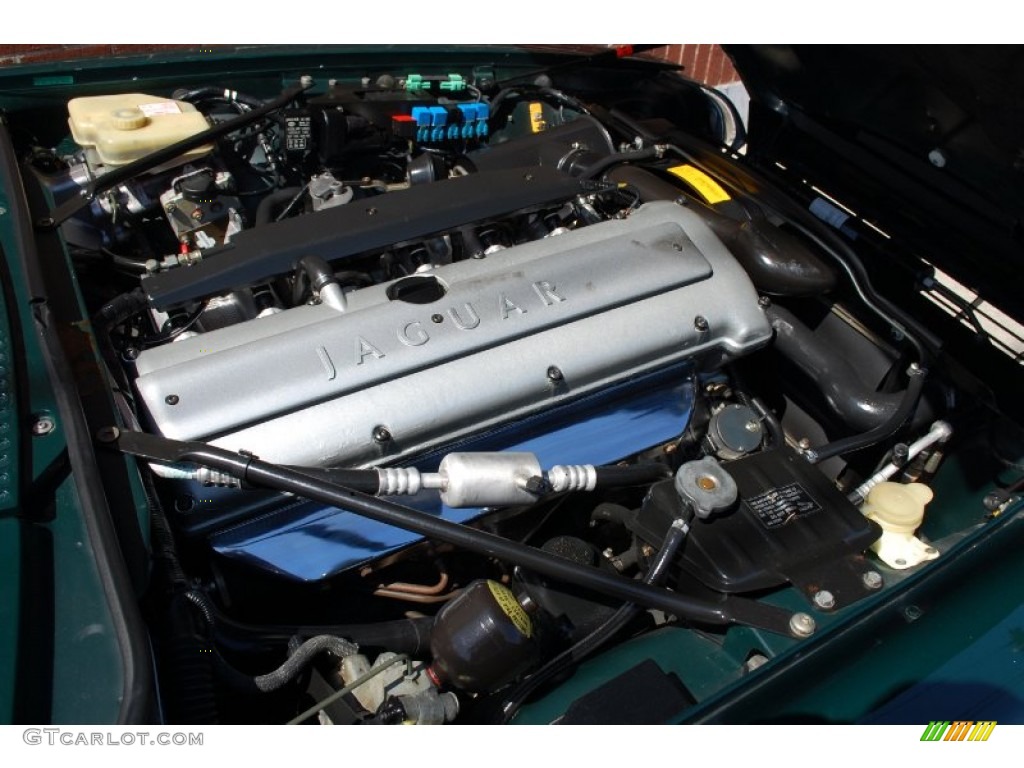 1995 XJ XJS Convertible - British Racing Green / Ivory photo #171