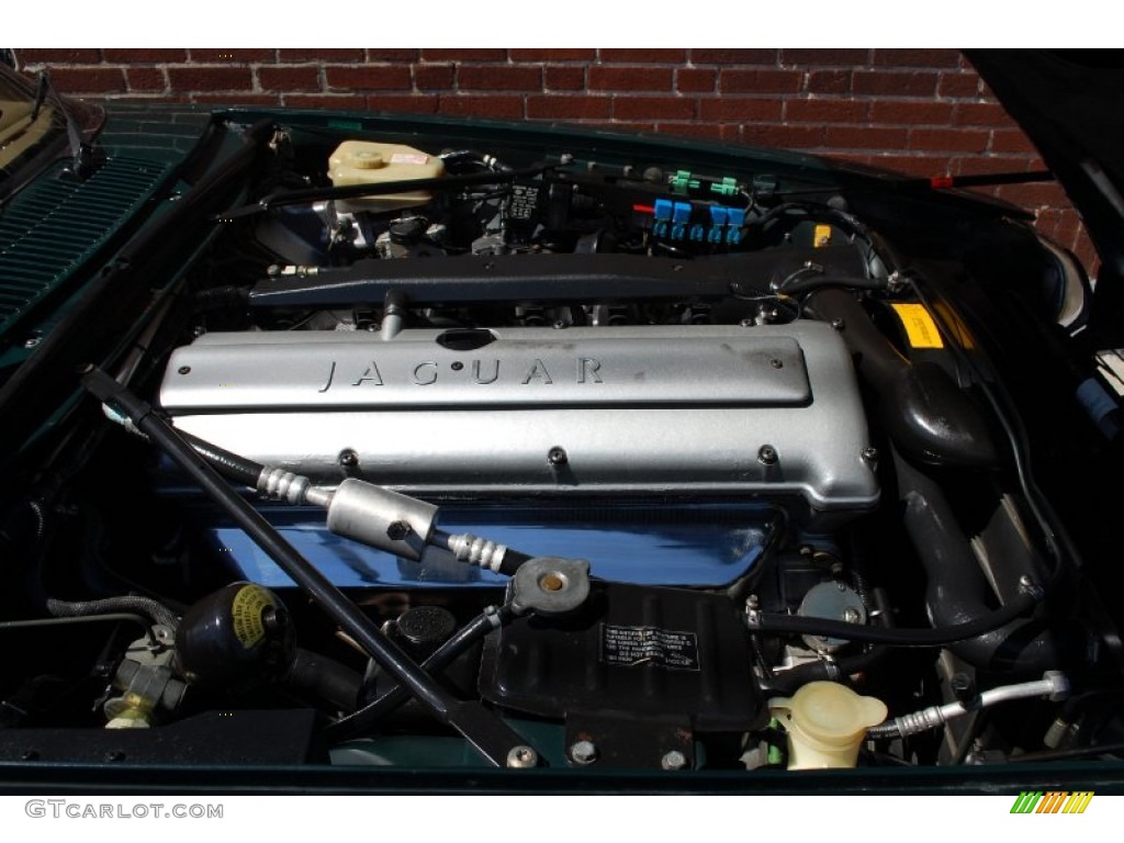 1995 XJ XJS Convertible - British Racing Green / Ivory photo #172
