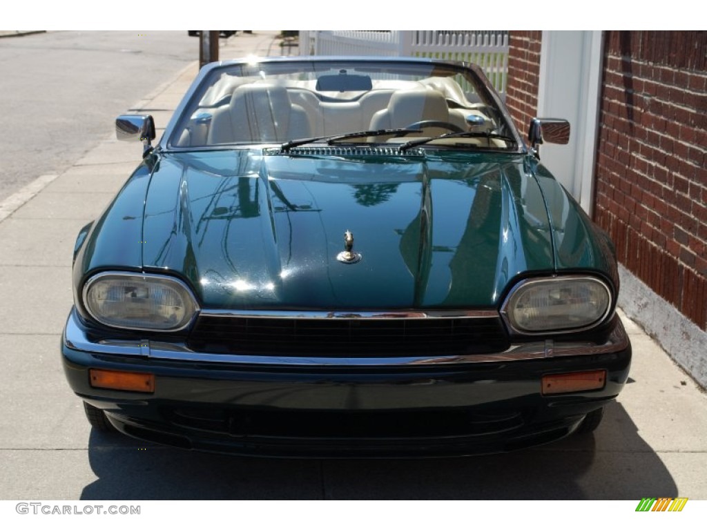 1995 XJ XJS Convertible - British Racing Green / Ivory photo #178