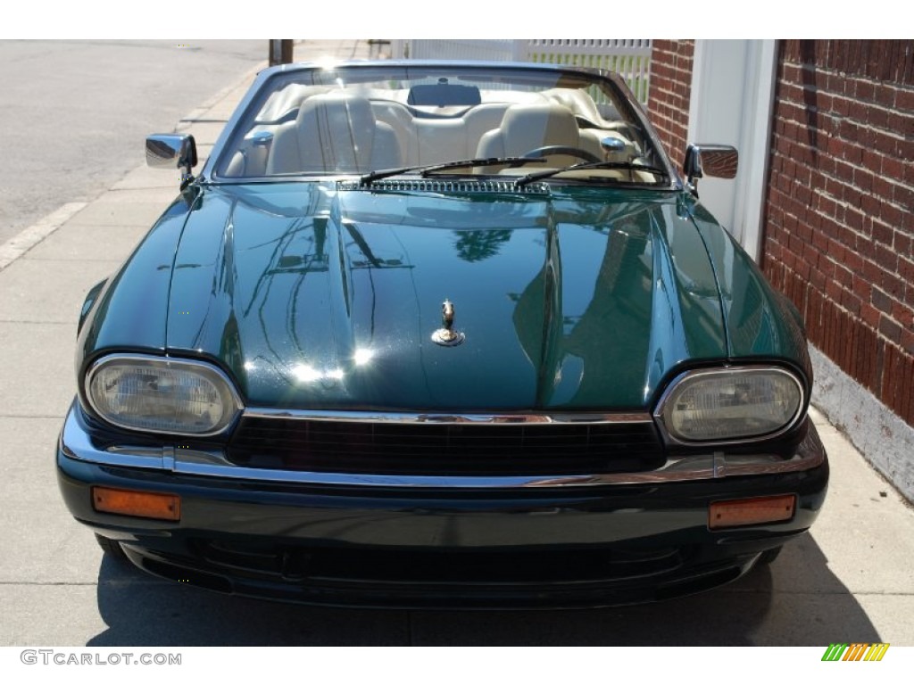 1995 XJ XJS Convertible - British Racing Green / Ivory photo #179