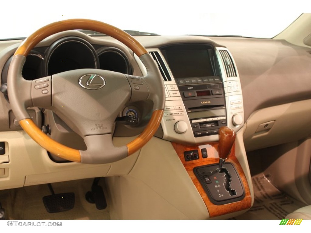 2008 Lexus RX 350 AWD Ivory Dashboard Photo #80552637