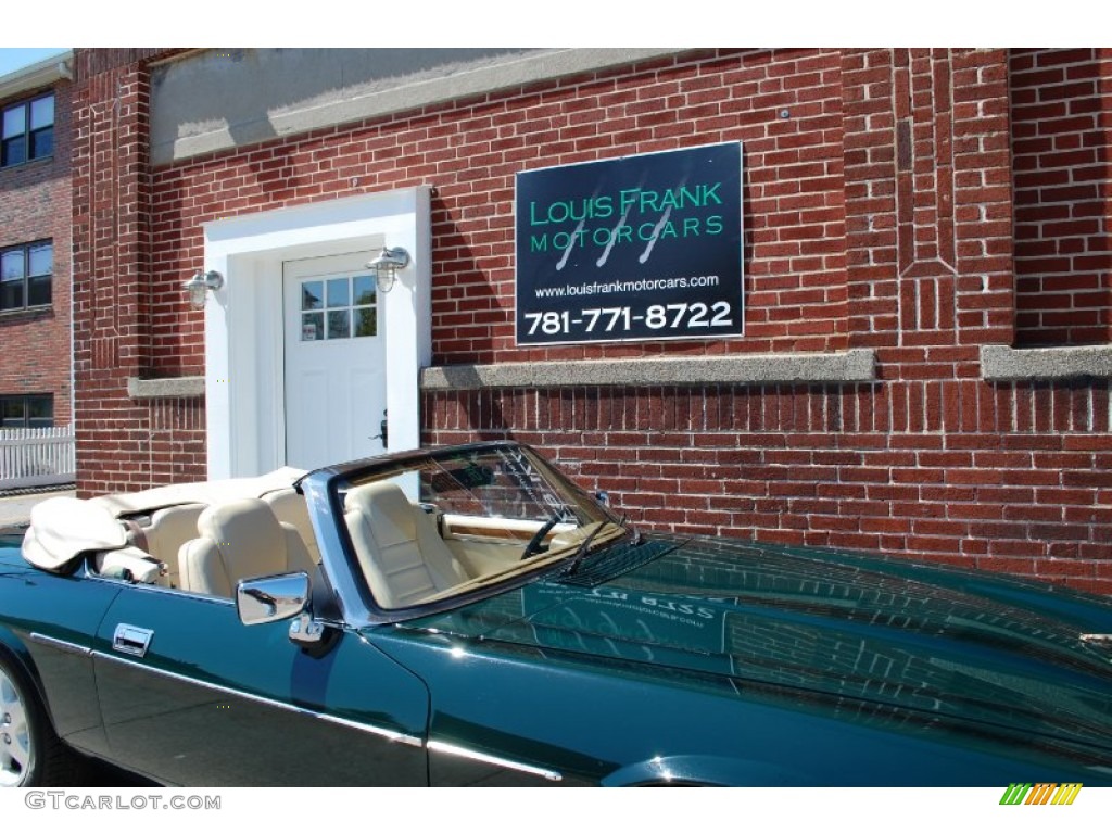 1995 XJ XJS Convertible - British Racing Green / Ivory photo #181