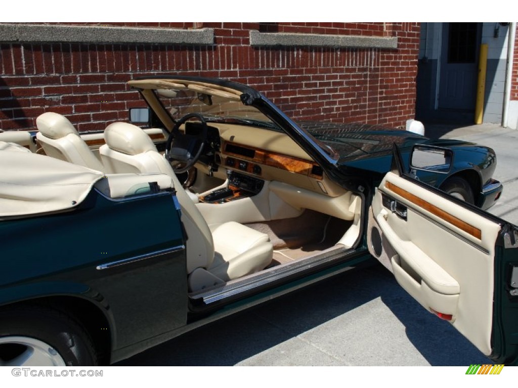 1995 XJ XJS Convertible - British Racing Green / Ivory photo #182