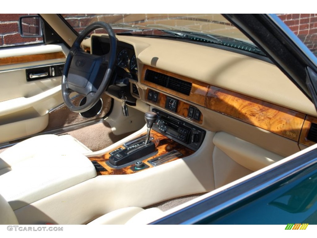 1995 XJ XJS Convertible - British Racing Green / Ivory photo #184