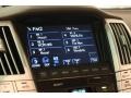 2008 Lexus RX Ivory Interior Audio System Photo