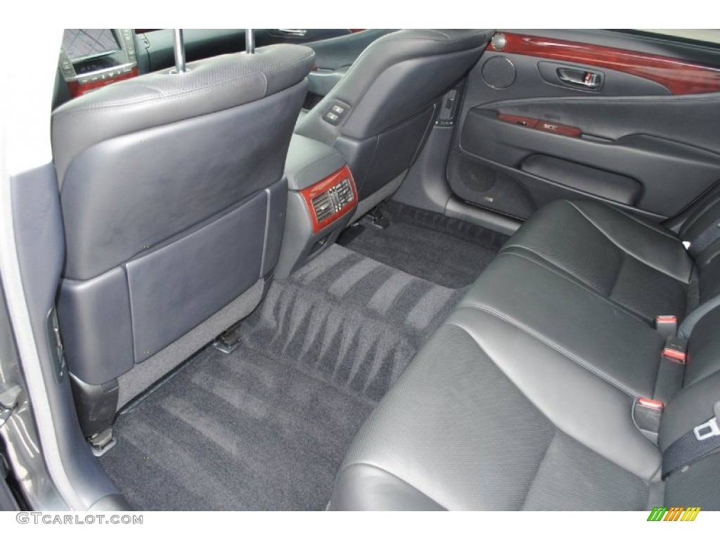 Black Interior 2010 Lexus LS 460 L Photo #80553069