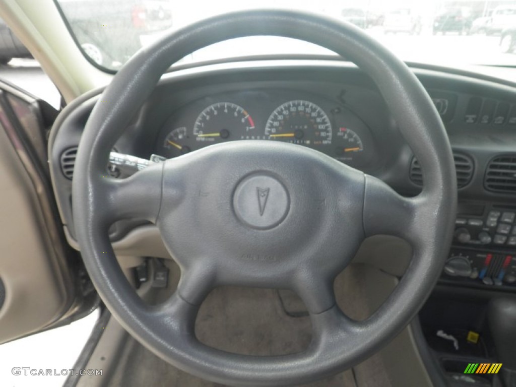 2001 Grand Prix SE Sedan - Dark Bronzemist Metallic / Taupe photo #6