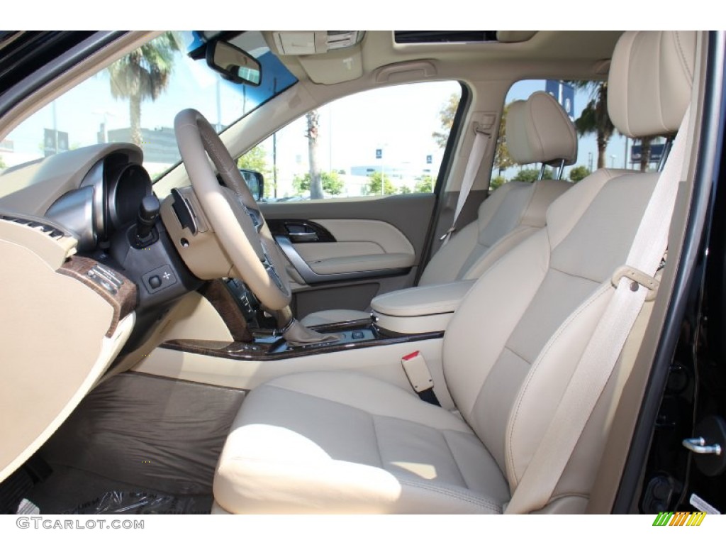 2013 MDX SH-AWD Advance - Crystal Black Pearl / Parchment photo #11