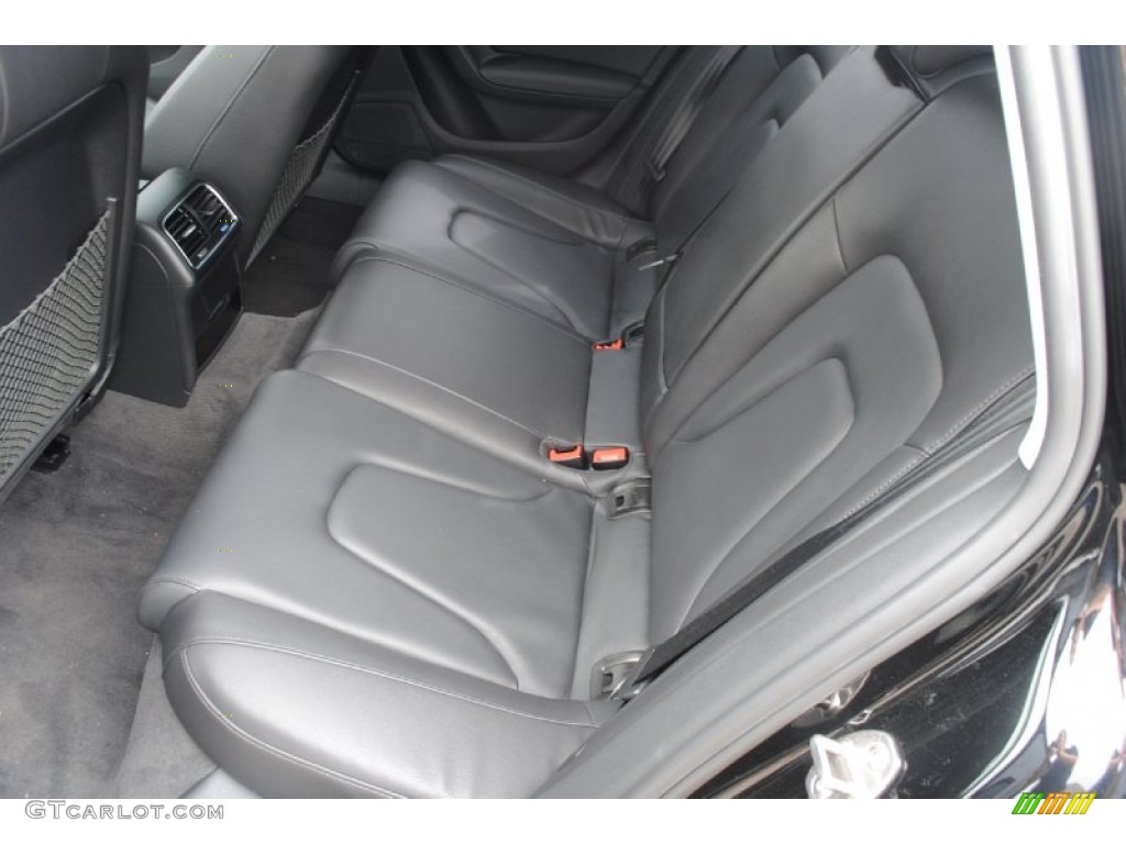 Black Interior 2011 Audi A4 2.0T quattro Sedan Photo #80553933