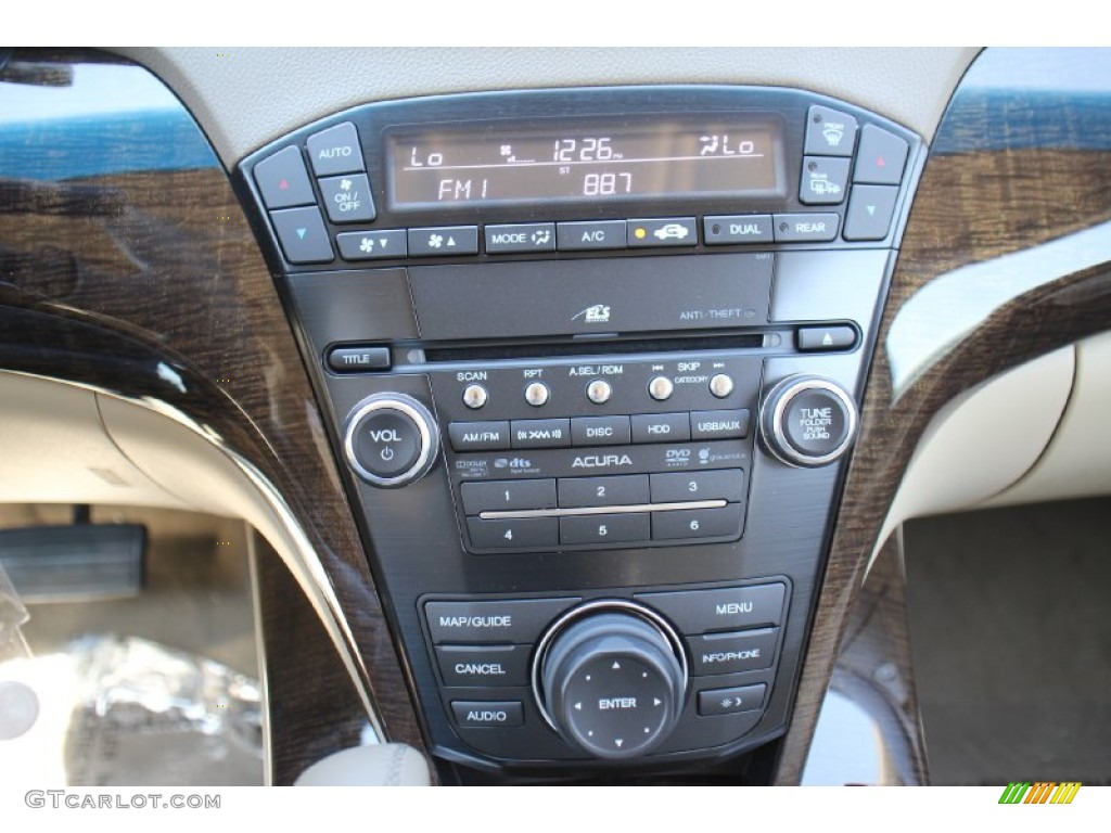 2013 MDX SH-AWD Advance - Crystal Black Pearl / Parchment photo #24