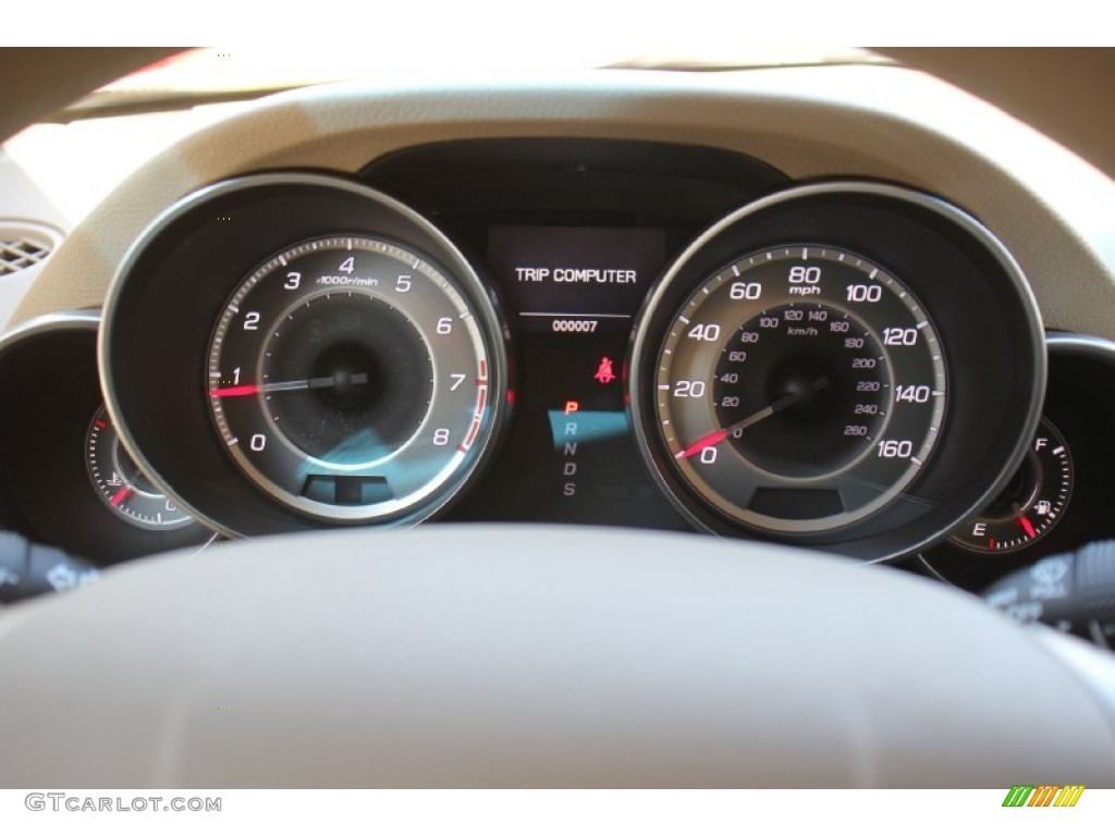 2013 MDX SH-AWD Advance - Crystal Black Pearl / Parchment photo #30