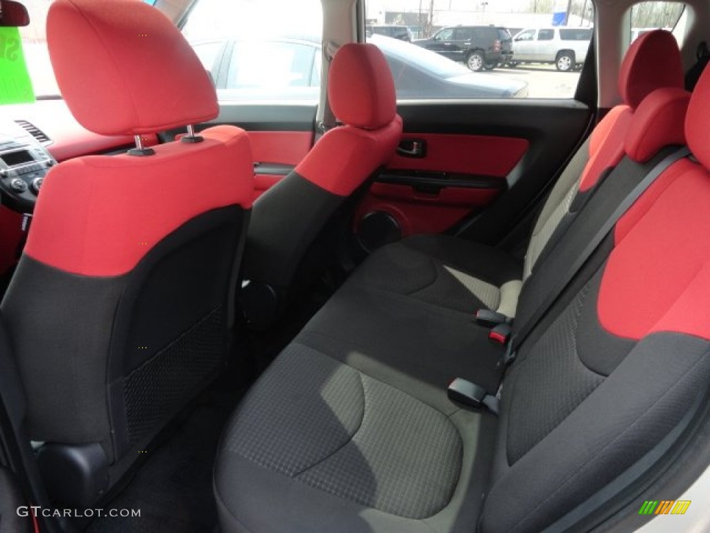 2011 Kia Soul Sport Rear Seat Photo #80554520