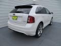 2013 White Platinum Tri-Coat Ford Edge Sport  photo #4