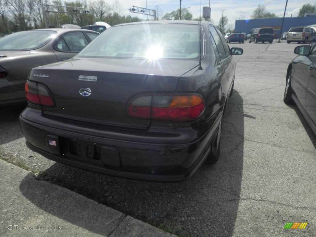 2000 Malibu Sedan - Dark Cherry Metallic / Gray photo #3