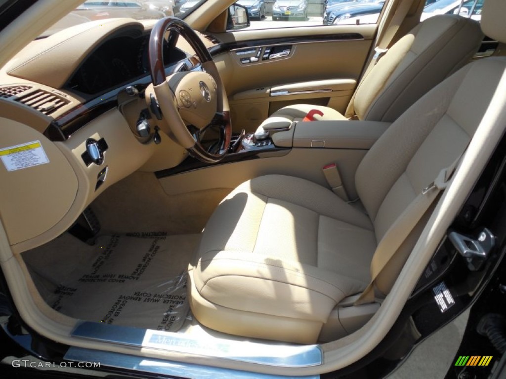 Cashmere/Savanna Interior 2013 Mercedes-Benz S 350 BlueTEC 4Matic Photo #80555095