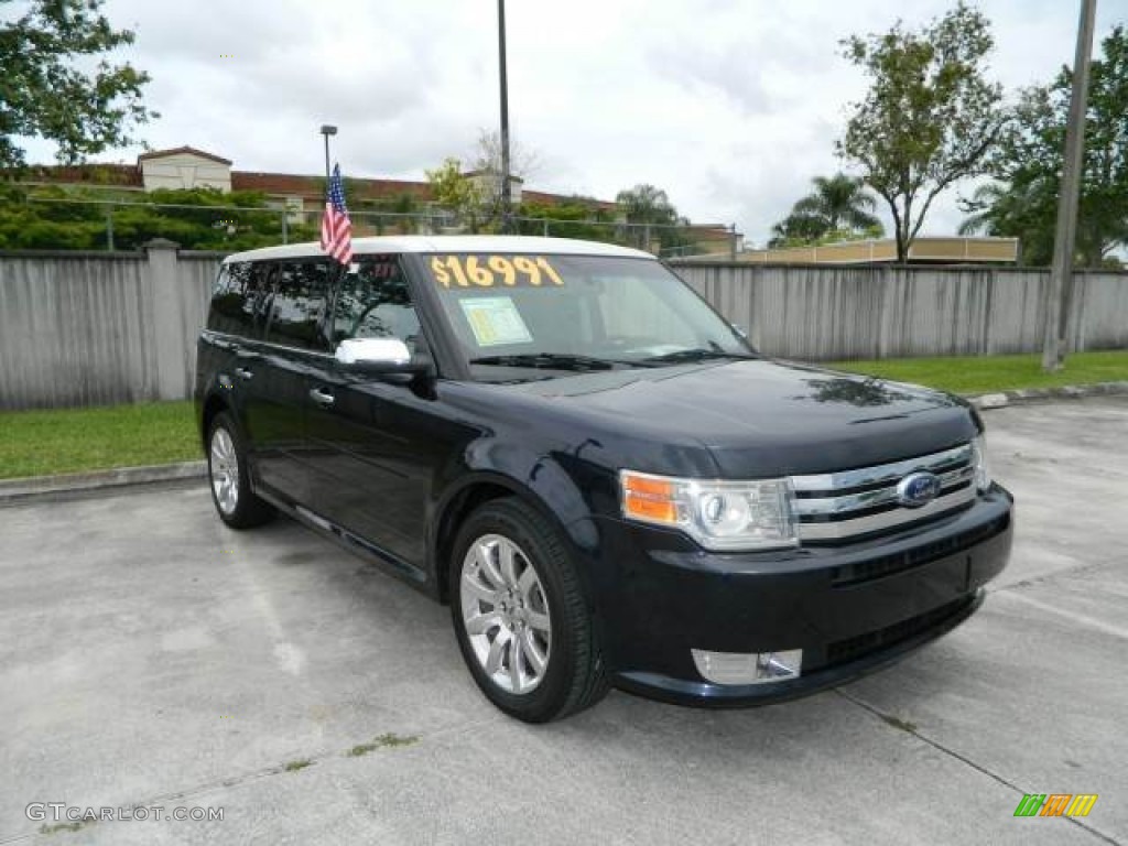 2009 Flex Limited - Dark Ink Blue Metallic / Charcoal Black photo #1