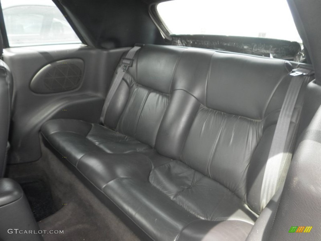 2000 Chrysler Sebring JXi Convertible Rear Seat Photos