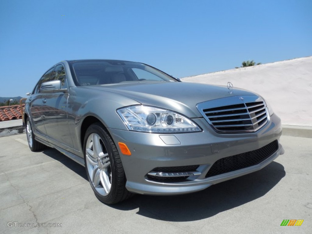 Palladium Silver Metallic 2013 Mercedes-Benz S 350 BlueTEC 4Matic Exterior Photo #80555446