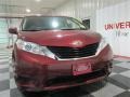 2013 Salsa Red Pearl Toyota Sienna LE  photo #2