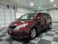 2013 Salsa Red Pearl Toyota Sienna LE  photo #3