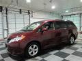 2013 Salsa Red Pearl Toyota Sienna LE  photo #4
