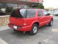 2002 Victory Red Chevrolet Blazer LS 4x4  photo #3