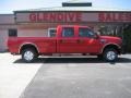 Red - F250 Super Duty XL Crew Cab 4x4 Photo No. 3