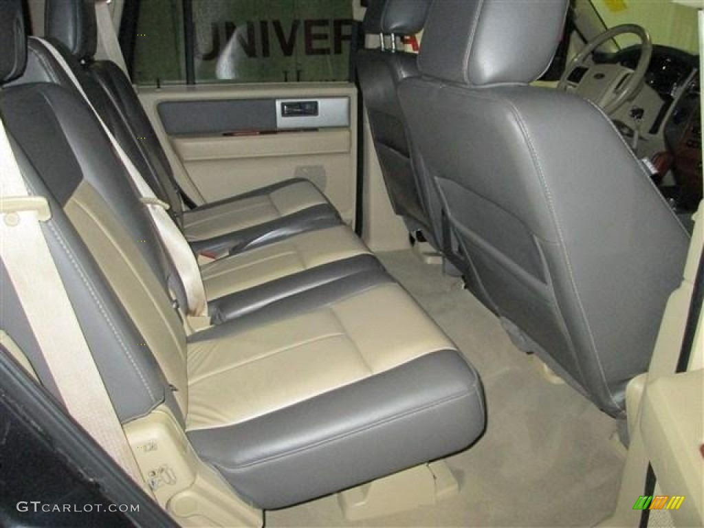 2009 Expedition Eddie Bauer - Stone Green Metallic / Greystone Leather/Camel photo #19