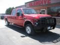 Red - F250 Super Duty XL Crew Cab 4x4 Photo No. 4