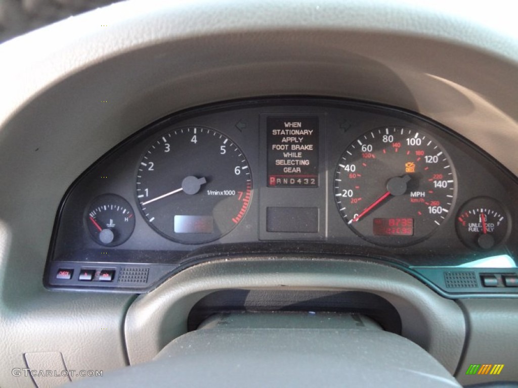 2000 Audi A8 4.2 quattro Gauges Photo #80557716
