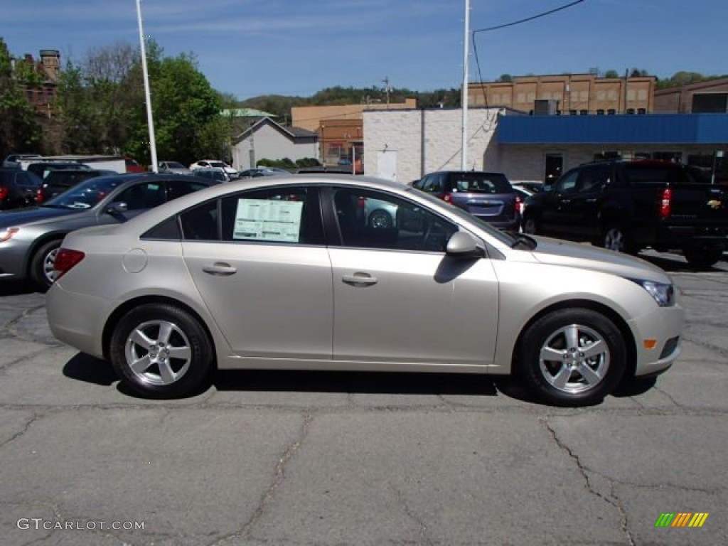 2013 Cruze LT - Champagne Silver Metallic / Jet Black photo #1