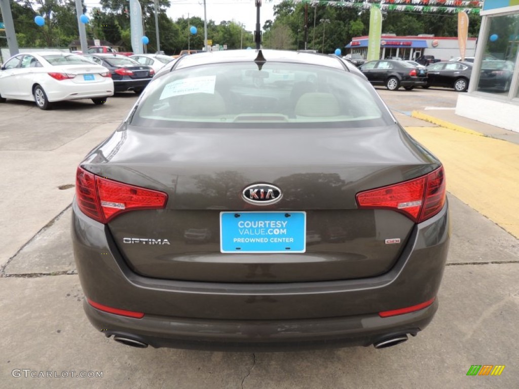 2012 Optima LX - Metal Bronze / Beige photo #5