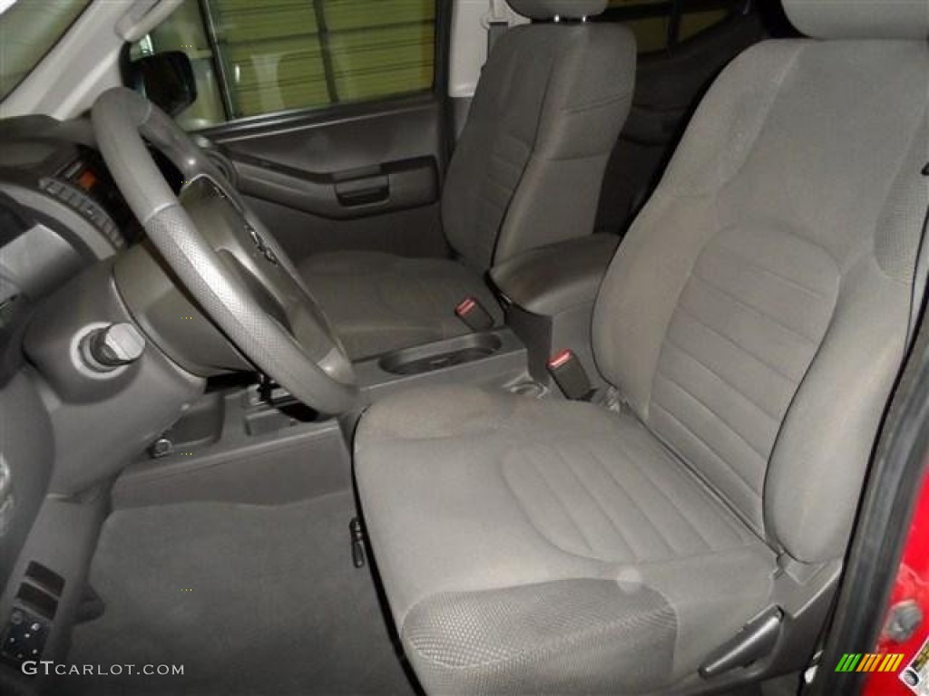 2008 Xterra S - Red Alert / Steel/Graphite photo #11